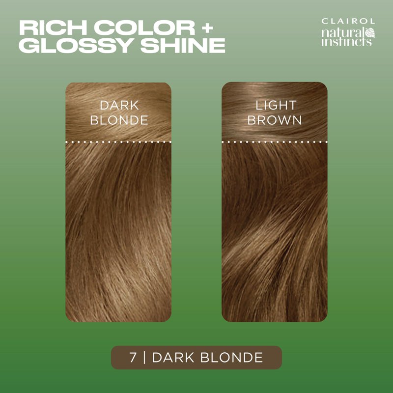 Demi-Permanent Hair Color Creme - Natural-Looking Blonde Hair Dye, 1 Application