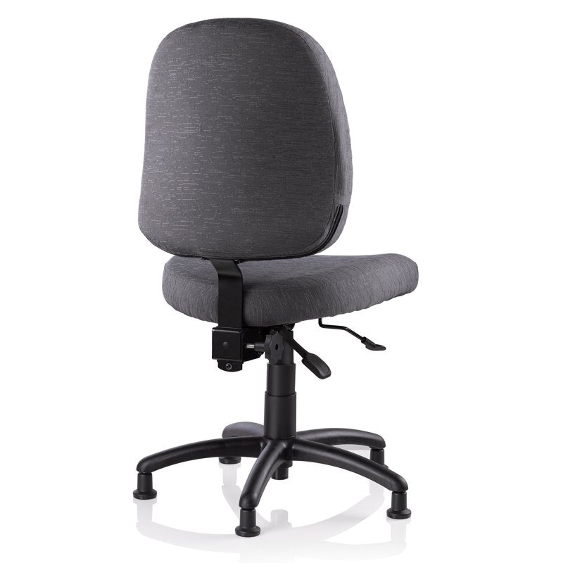 Ergonomic Sewing Chair with Adjustable Height & Backrest - Gray