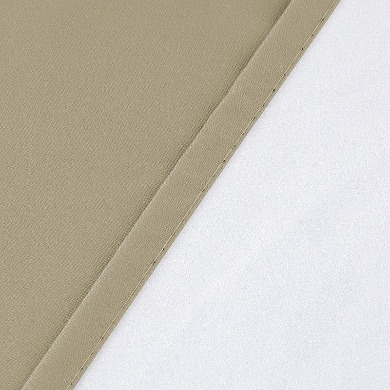 Blackout Insulated Window Curtain Panels Set - Thermal, Light Blocking, Soundproof