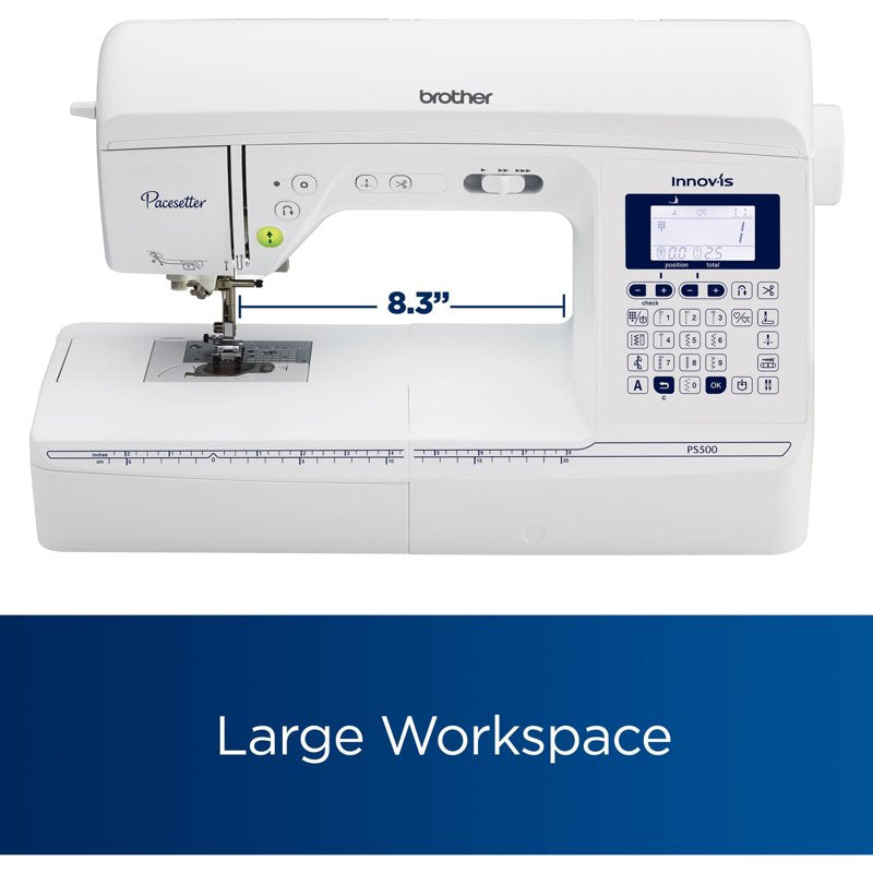 Computerized Sewing Machine with 100 Built-in Stitches & LCD Display