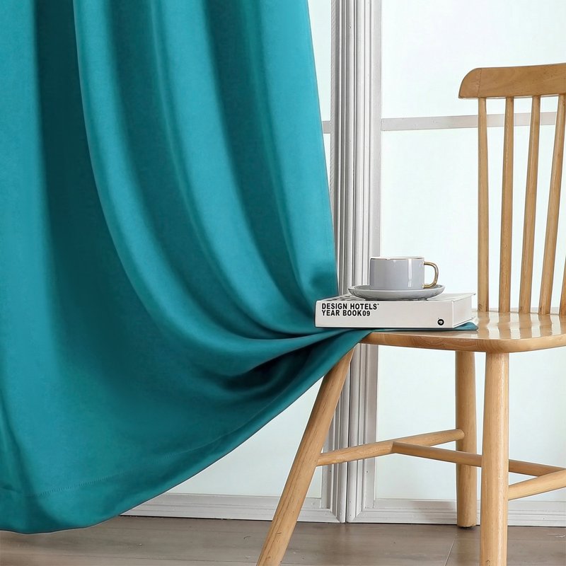 Blackout Curtains Thermal Insulated 2 Panels Room Darkening Drapes