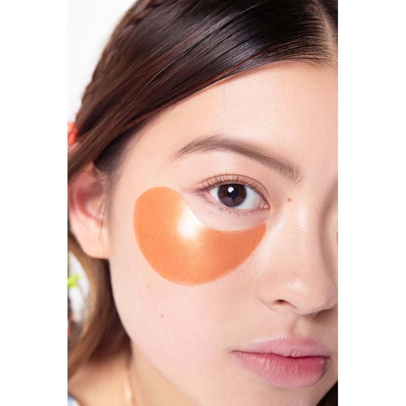 Vitamin C Hydrogel Eye Masks for Dark Circles & Puffiness, 3 Pack