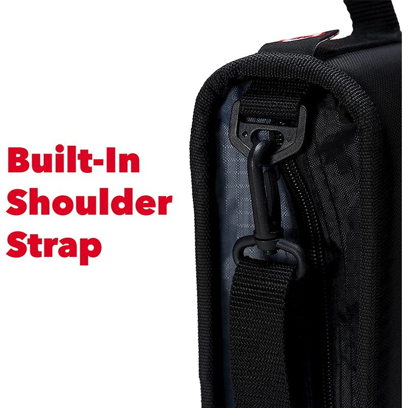 Two-In-One Zipper Binder with 1.5-Inch D-Rings and Multiple Pockets