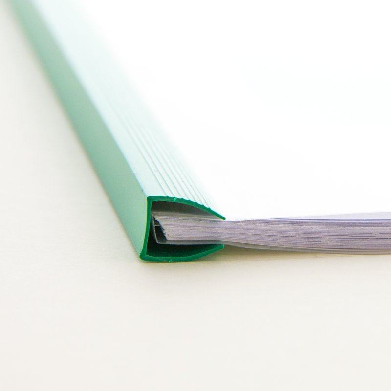Clear Front Report Covers with Sliding Bar 3 Pack - Letter Size Organizer