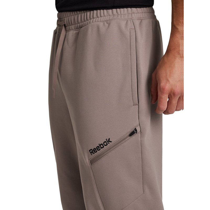 Men's Tapered Performance Pants with Moisture-Wicking French Terry