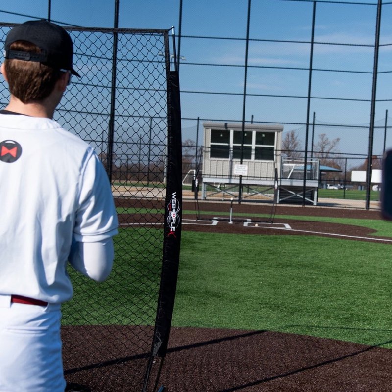 4x7 ft Baseball Safety Screen I-Screen for Training & Protection