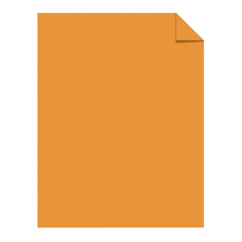 Colored Paper 8.5 x 11 Inches Cosmic Orange 500 Sheets - Bright Creative Crafting