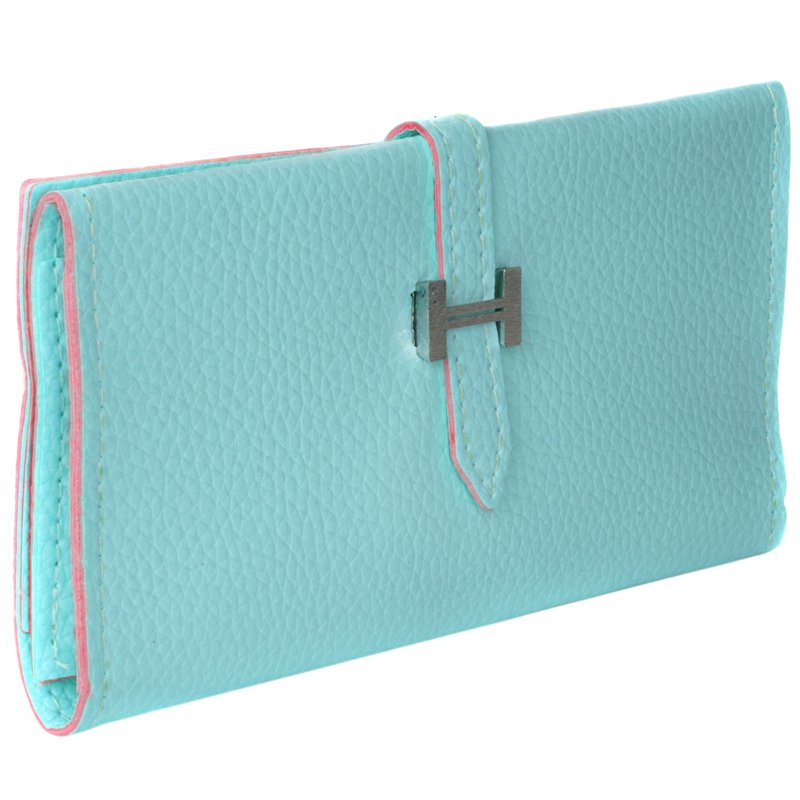 Vegan Leather Wallet with Belt Strap and Phone Compartment - Multiple Colors