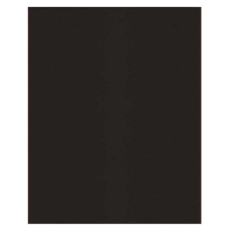 2-Pocket Folders Without Fasteners, Black, Pack of 25 - Office Supplies