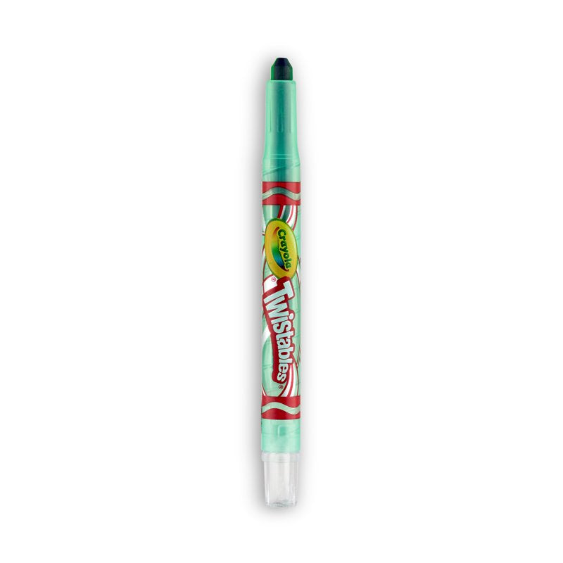 Multicolor Twistable Crayons Set - 10 Mini Swirl Crayons for Kids & Art Projects