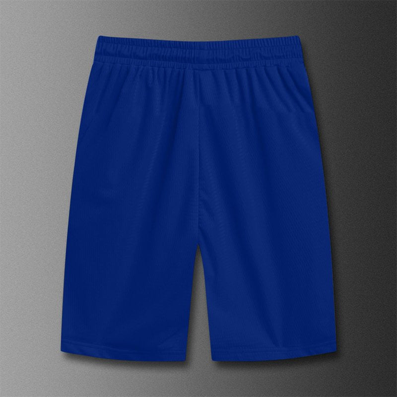Men's Athletic Shorts with Drawstring Waist and Zipper Pockets - Breathable Mesh Running and Basketball Shorts, Plus Size
