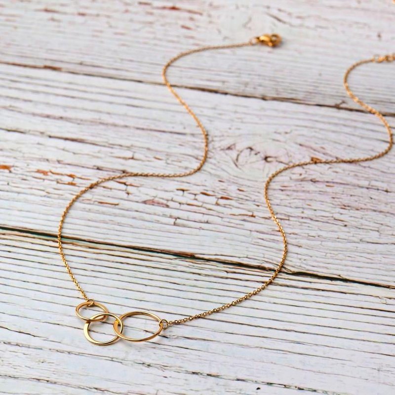 Personalized Necklace and Card Gift Set for Mother's Day Christmas - Hypoallergenic Stainless Steel, Gift Box Included