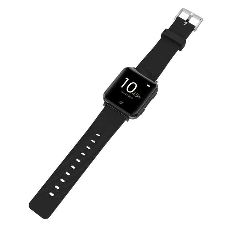 Smartwatch with Built-in GPS Heart Rate Monitor - 3Plus Vibe Plus Black