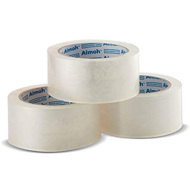 Heavy Duty Clear Packing Tape 12 Rolls 1.88 x 60 Yards 2.7 Mil for Shipping & Moving