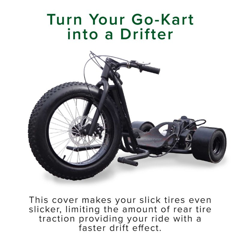 PVC Tire Sleeve for Drift Trikes and Scooters - 10x4.50-5 Replacement Part