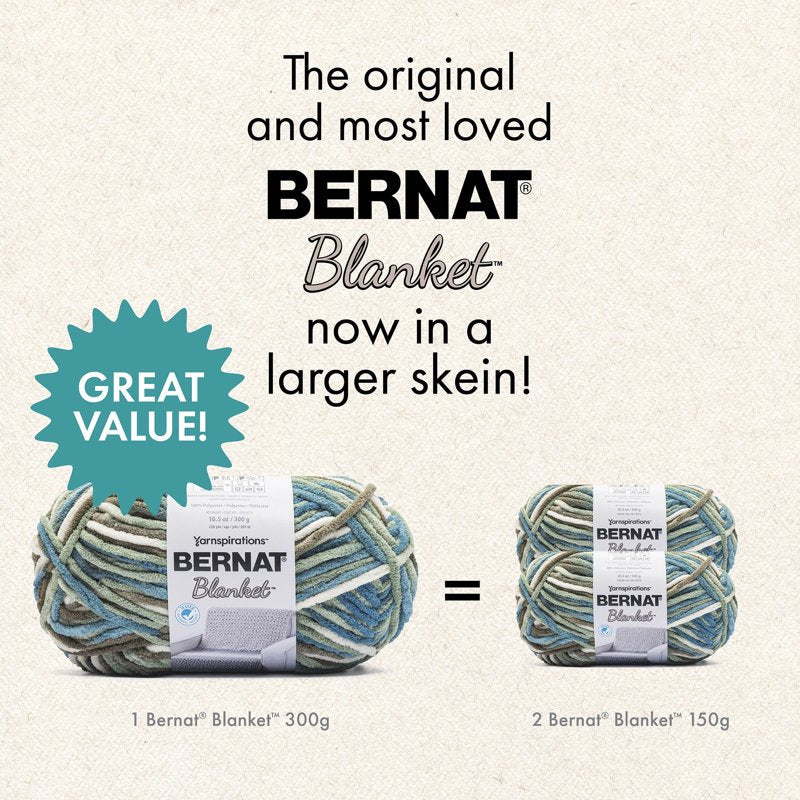 Super Bulky Polyester Yarn for Knitting & Crochet - 10.5oz Bulk Pack