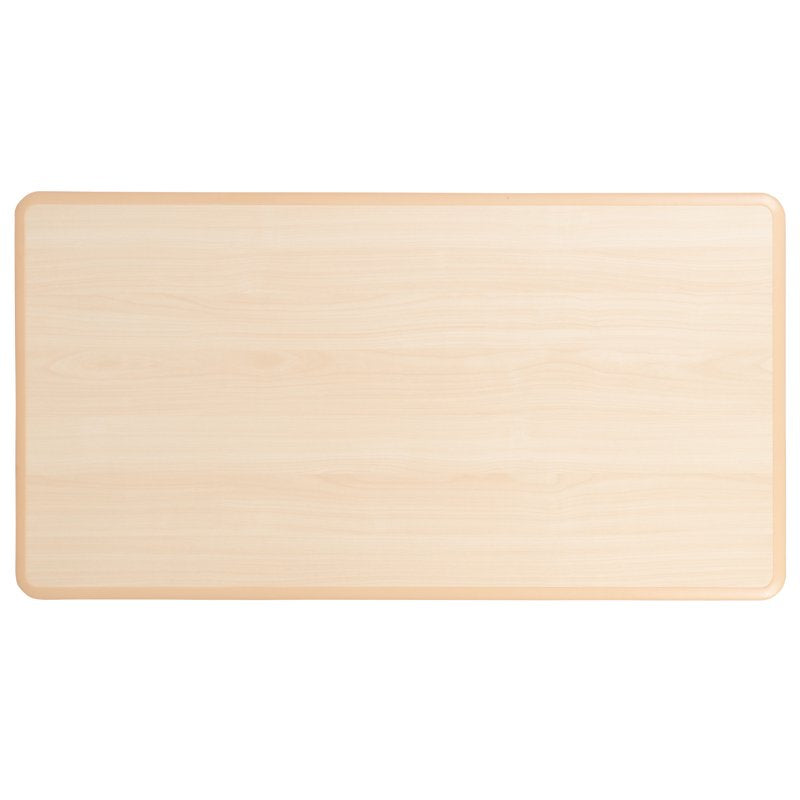 Kids Adjustable Activity Table for Learning and Play - Natural Finish