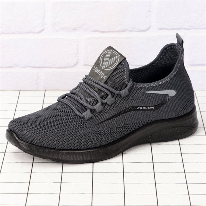 Men's Breathable Mesh Slip-On Sneakers for Casual Walking and Sports