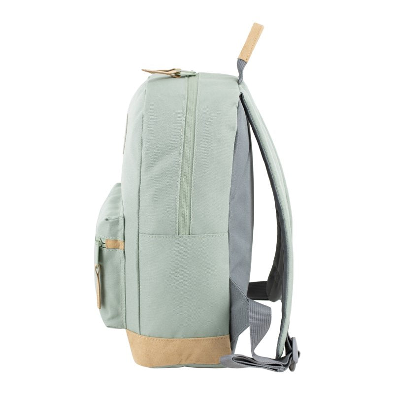 Mini Backpack with Water-Resistant Bottom & Padded Straps - Seagrass