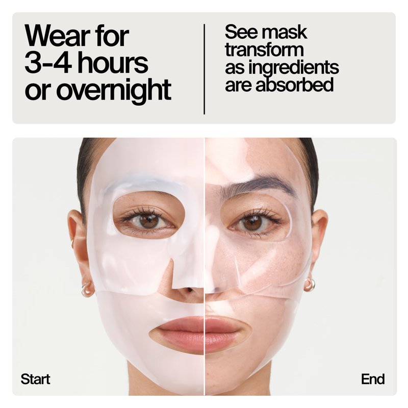 Hydrogel Collagen Face Mask for Hydration & Skin Brightening – Multiple Sizes