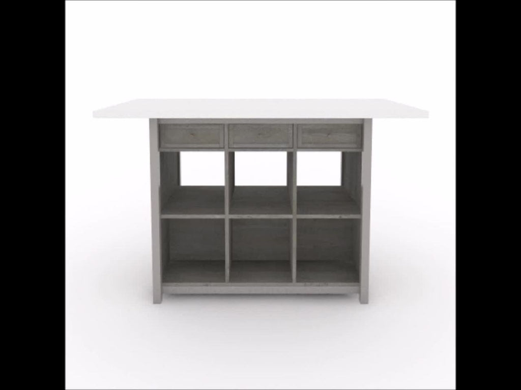 Craft Work Table with Storage - Multi-Color Crafting Desk with Removable Drawers