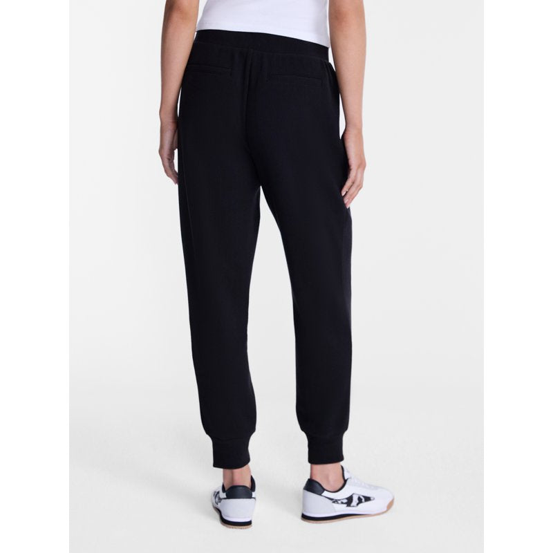 Women's Ottoman Ribbed Joggers - Comfortable Stretchy Pants for Active or Relaxed Wear