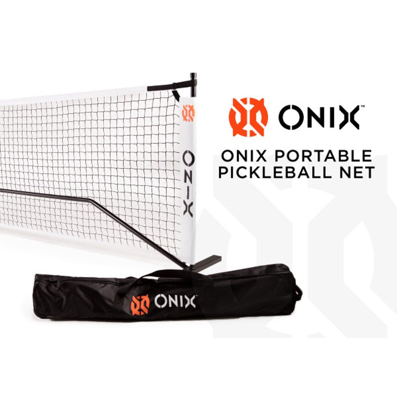 Portable Pickleball Net 36x22ft Regulation Size with Carry Bag & Adjustable Tension