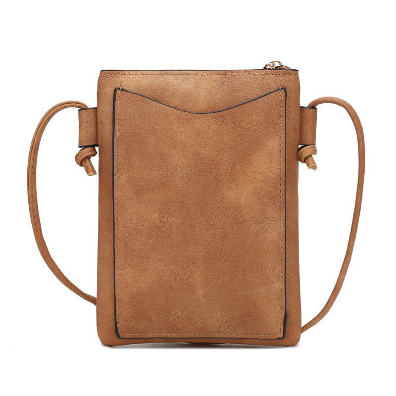 Women's Crossbody Bag - Vegan Leather, Chic & Compact with Adjustable Strap
