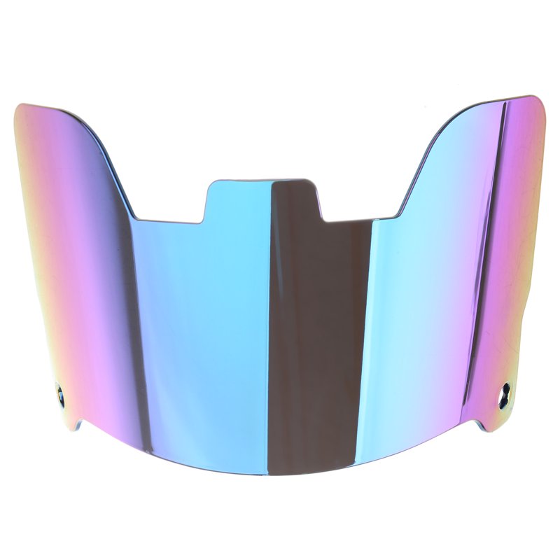 Youth Football Helmet Visors Impact-Resistant Clear Eye Protection Set - 12 Colors