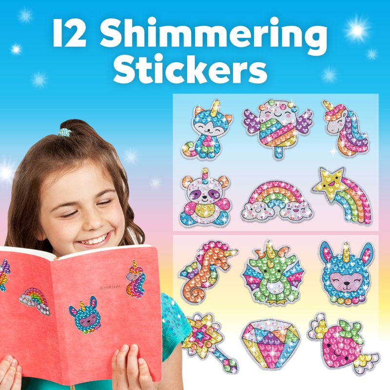Diamond Painting Kit for Kids - Unicorn Art & Craft Set with 1,000+ Gems