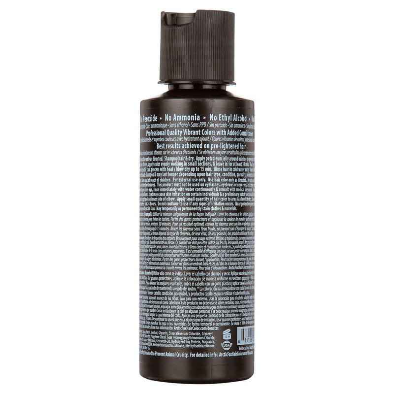 Vegan Semi-Permanent Hair Dye - Long-Lasting Blue Jeans Color - Arctic Fox