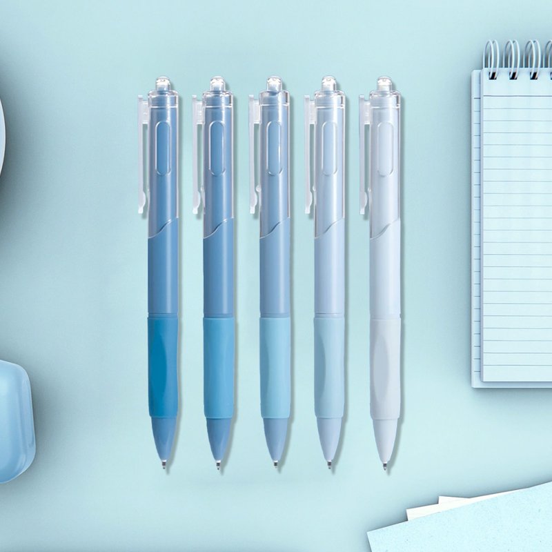 K Variation 5-Pack Multicolor Gel Pens with Quick-Dry Ink, Refills Included