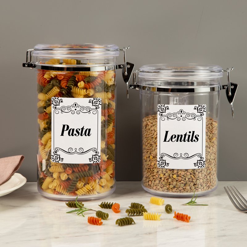 Removable Labels for Organizing Storage Bins & Shelves, 4x6 inch, Pack of 40
