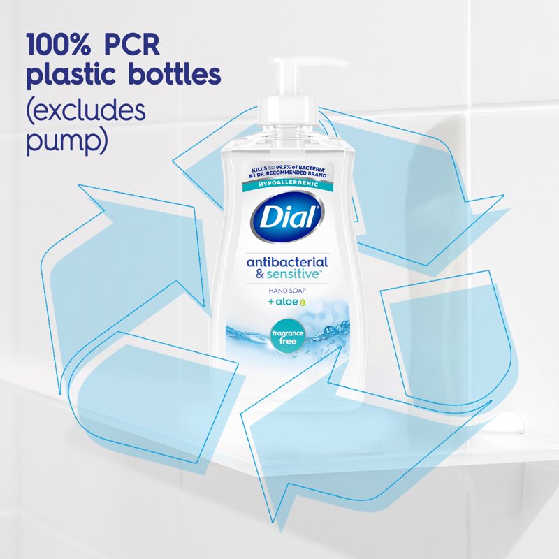 Dial Hypoallergenic Fragrance-Free Liquid Hand Soap - 11 fl oz