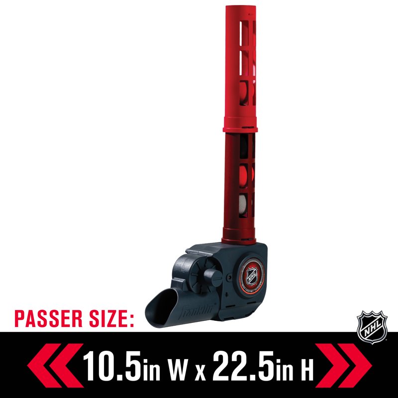 Mini Hockey Ball Passer - Automatic Foam Ball Shooter for Kids & Hockey Practice