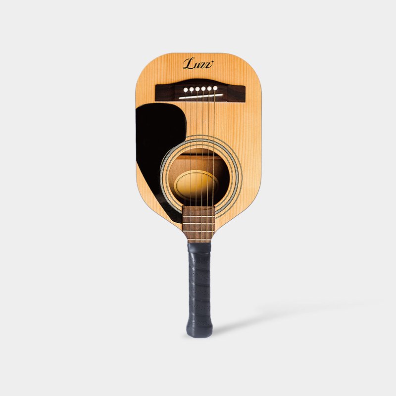 Luzz Pickleball Paddle – Carbon Fiber Frameless T700 14mm Core, Guitar Variation