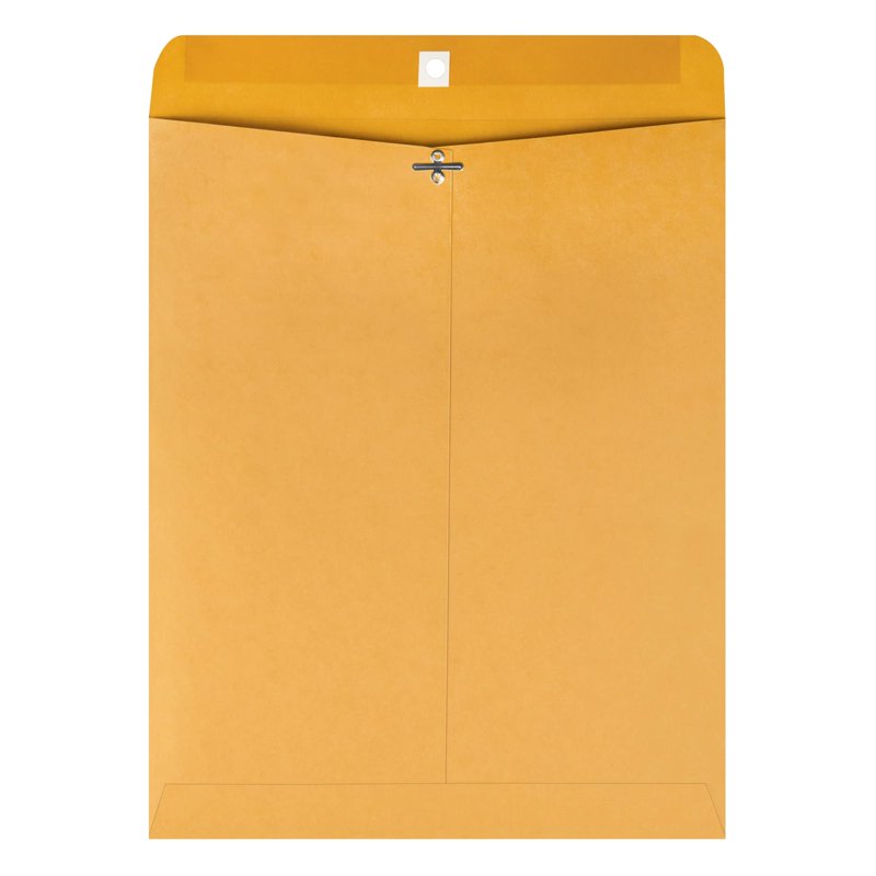 Clasp Envelopes 11.5 x 14.5 Inches Brown Box of 100 Office Depot