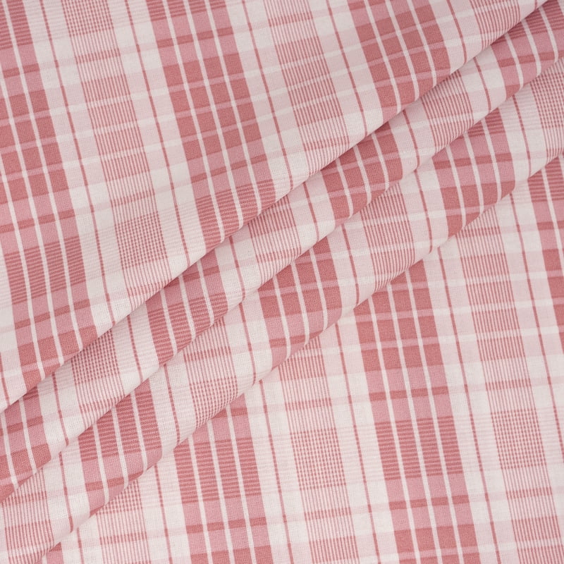 Cotton Fabric Quilt & Sewing Material Plaid & Floral Prints - 1 Yard Pack