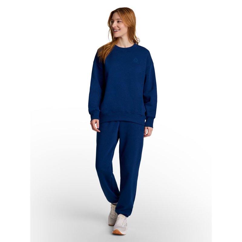 Oversized Women's Joggers with Cinched Hem and Pockets - Reebok