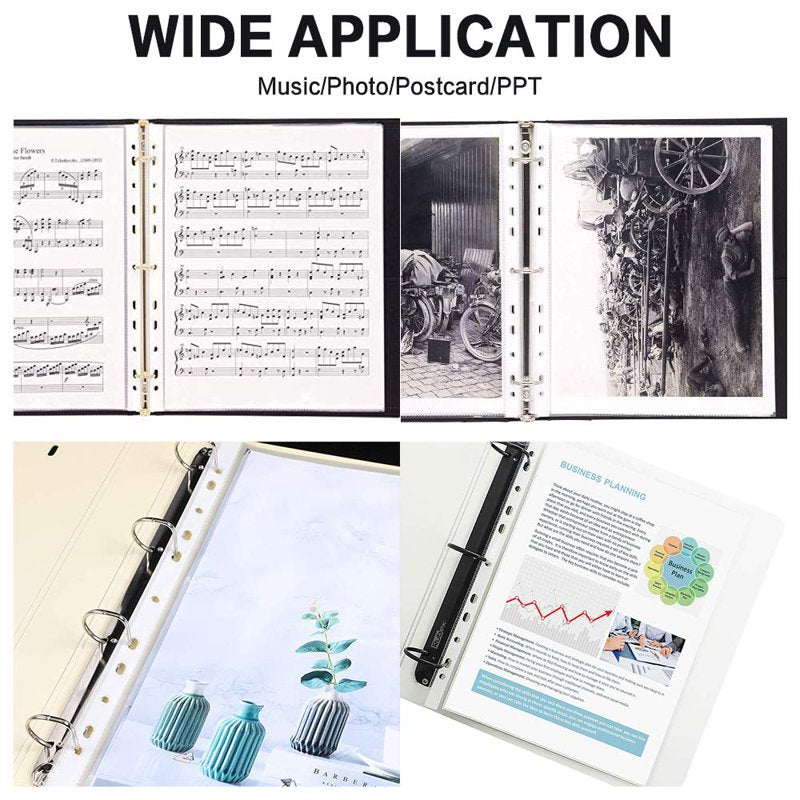 Heavy Duty Clear Plastic Sheet Protectors 360 Pack for 8.5x11 Documents
