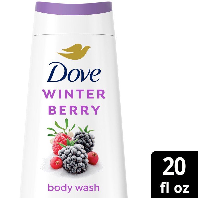 Dove Winter Berry Holiday Body Wash - Nourishing 20 Fl Oz