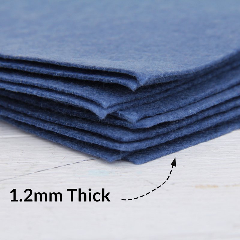 Premium Felt Roll 12x10yd for Crafts Sewing DIY Projects Wool-Like Feel
