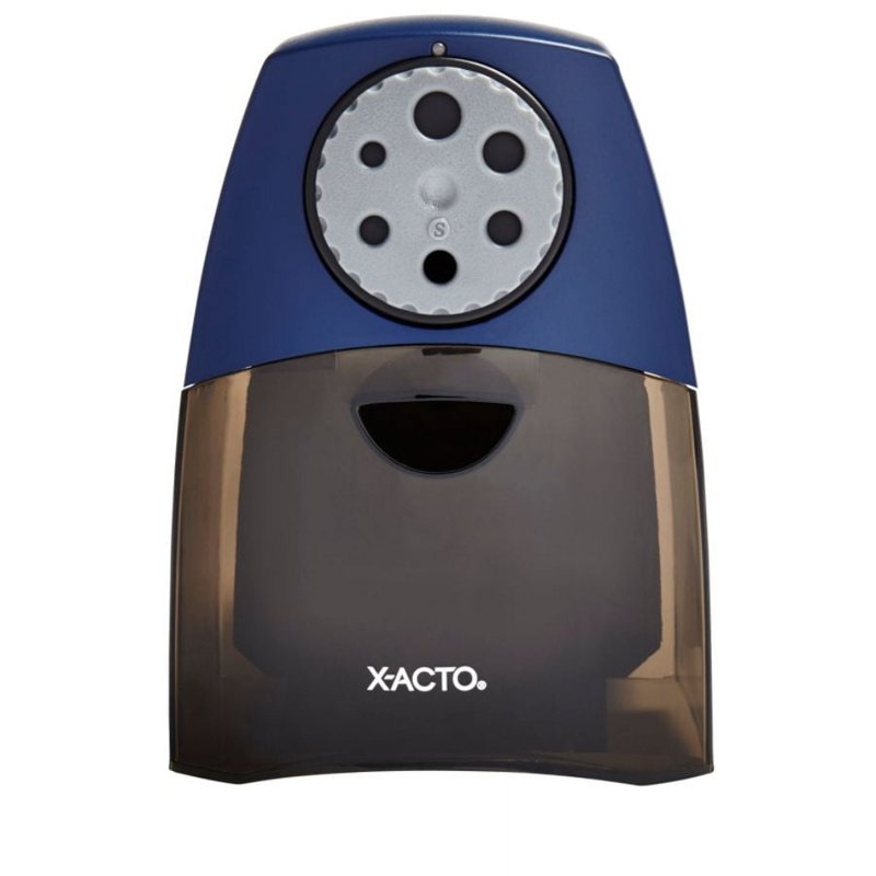 Electric Pencil Sharpener with SmartStop & Adjustable Dial for Classroom & Colored Pencils