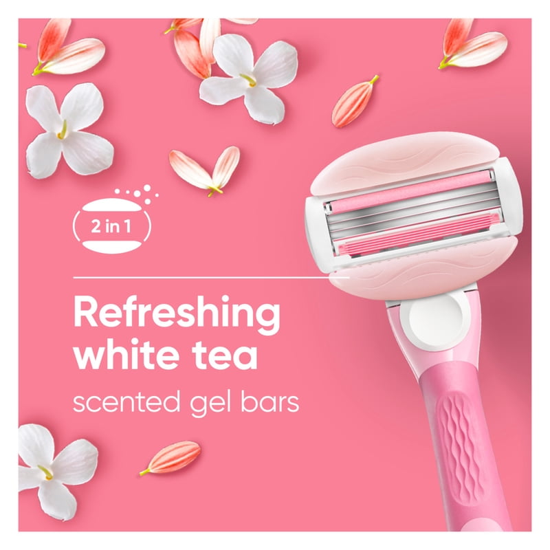 Women’s Razor Blade Refills for Venus ComfortGlide - White Tea Scented 8 Pack