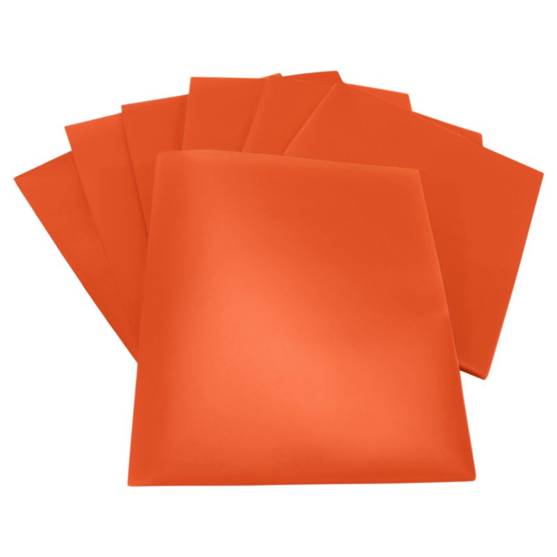 2-Pocket Poly Folder Pack - Durable Office Document Organizer