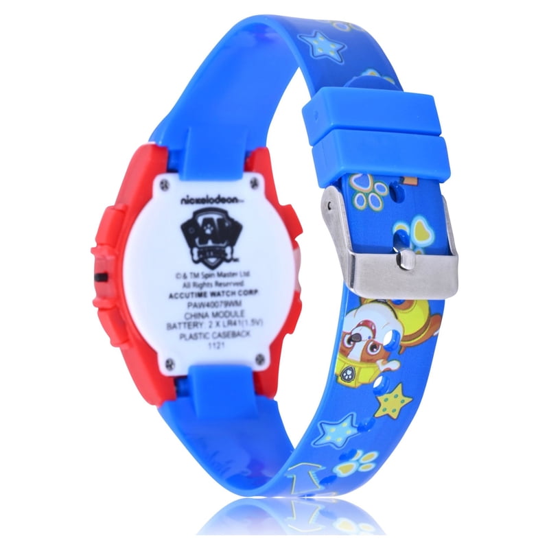 Unisex Kids LCD Watch with Matching Flashlight Set - Paw Patrol, Multi-Color