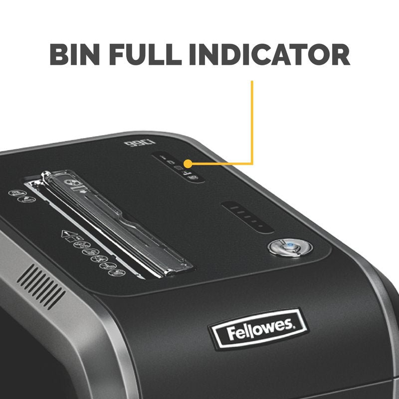 Heavy-Duty Cross-Cut Paper Shredder 18 Sheet Capacity Jam Proof Office Equipment