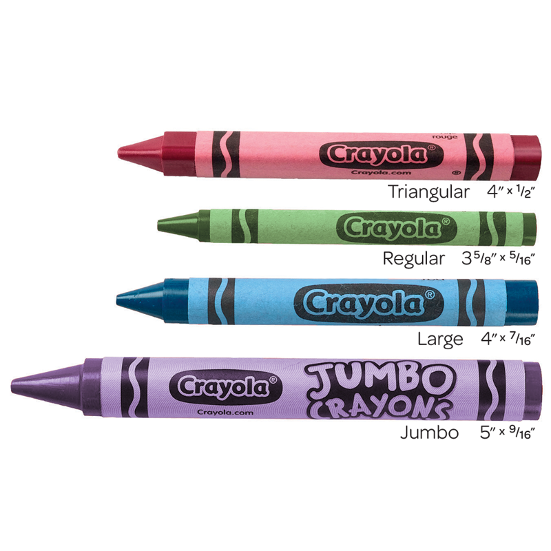 Crayola Large Washable Crayons - 16 Count for Kids, Bright & Easy to Wash