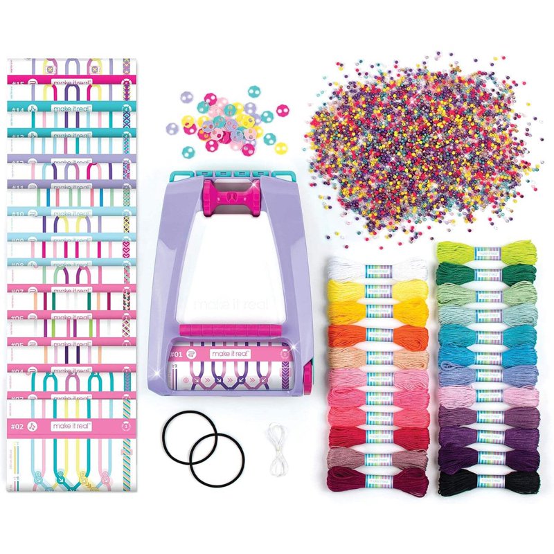 Friendship Bracelet Maker Set for Kids - DIY Jewelry Craft Kit for Ages 8+