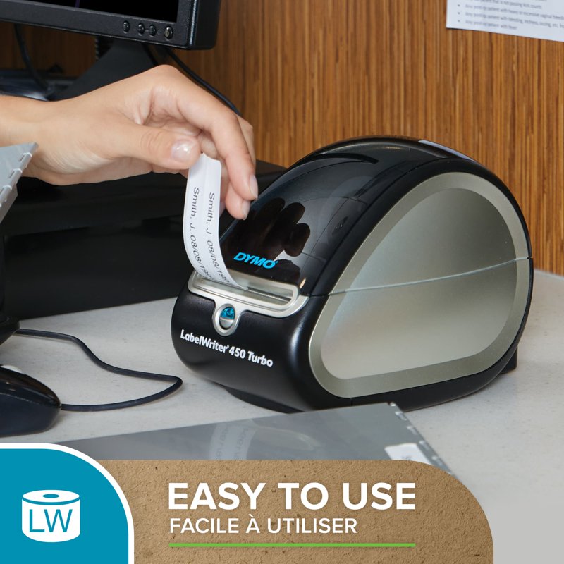 Large Multi-Purpose Labels for LabelWriter Printers - 2-1/8" x 2-3/4" - 320 Labels Roll
